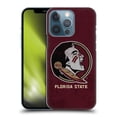 thumbnail image 1 of Head Case Designs Officially Licensed Florida State University FSU Florida State University Distressed Hard Back Case Compatible with Apple iPhone 13 Pro, 1 of 7