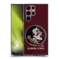 thumbnail image 1 of Head Case Designs Officially Licensed Florida State University FSU Florida State University Distressed Soft Gel Case Compatible with Samsung Galaxy S22 Ultra 5G, 1 of 7