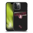 thumbnail image 1 of Head Case Designs Officially Licensed Florida State University FSU Florida State University Double Bar Hard Back Case Compatible with Apple iPhone 14 Pro Max, 1 of 7