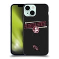 thumbnail image 1 of Head Case Designs Officially Licensed Florida State University FSU Florida State University Double Bar Soft Gel Case Compatible with Apple iPhone 13 Mini, 1 of 7