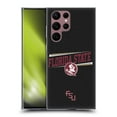 thumbnail image 1 of Head Case Designs Officially Licensed Florida State University FSU Florida State University Double Bar Soft Gel Case Compatible with Samsung Galaxy S22 Ultra 5G, 1 of 7