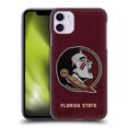 thumbnail image 1 of Head Case Designs Officially Licensed Florida State University FSU Florida State University Distressed Hard Back Case Compatible with Apple iPhone 11, 1 of 7
