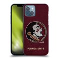 thumbnail image 1 of Head Case Designs Officially Licensed Florida State University FSU Florida State University Distressed Hard Back Case Compatible with Apple iPhone 13, 1 of 7