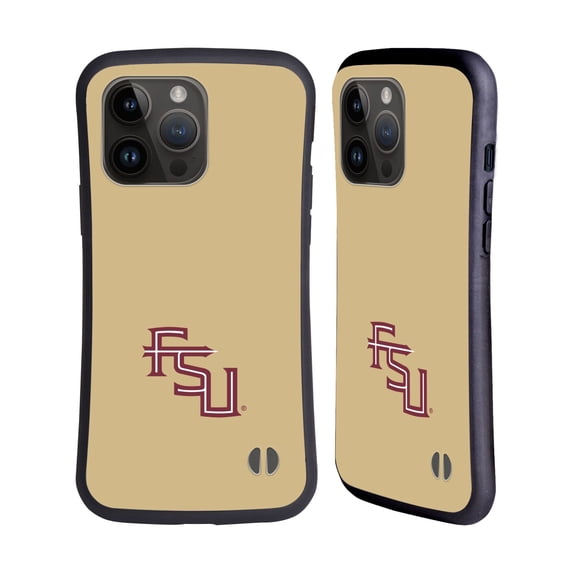 Head Case Designs Officially Licensed Florida State University FSU Florida State University Seminoles Hybrid Case Compatible with Apple iPhone 15 Pro Max