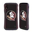 thumbnail image 1 of Head Case Designs Officially Licensed Florida State University FSU Florida State University Football Jersey Hybrid Case Compatible with Apple iPhone XR, 1 of 7