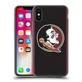 thumbnail image 1 of Head Case Designs Officially Licensed Florida State University FSU Florida State University Football Jersey Soft Gel Case Compatible with Apple iPhone X / iPhone XS, 1 of 7