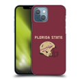 thumbnail image 1 of Head Case Designs Officially Licensed Florida State University FSU Florida State University Helmet Logotype Hard Back Case Compatible with Apple iPhone 13, 1 of 7