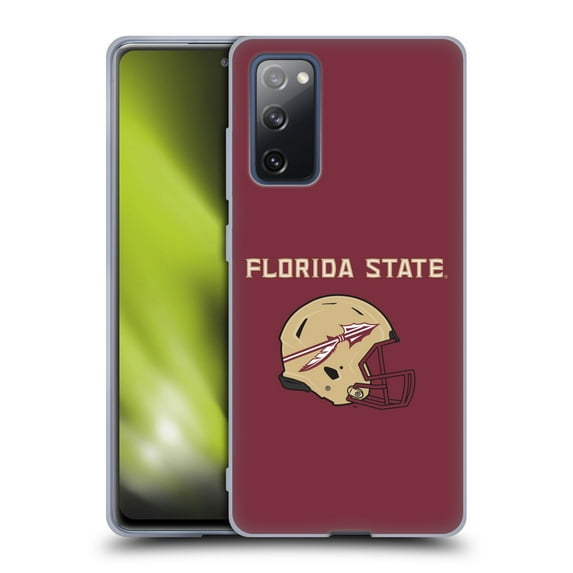 Head Case Designs Officially Licensed Florida State University FSU Florida State University Helmet Logotype Soft Gel Case Compatible with Samsung Galaxy S20 FE / 5G