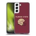 thumbnail image 1 of Head Case Designs Officially Licensed Florida State University FSU Florida State University Helmet Logotype Soft Gel Case Compatible with Samsung Galaxy S22 5G, 1 of 7