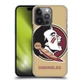 thumbnail image 1 of Head Case Designs Officially Licensed Florida State University FSU Florida State University Oversized Icon Hard Back Case Compatible with Apple iPhone 14 Pro, 1 of 7