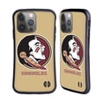 thumbnail image 1 of Head Case Designs Officially Licensed Florida State University FSU Florida State University Oversized Icon Hybrid Case Compatible with Apple iPhone 14 Pro, 1 of 7