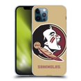 thumbnail image 1 of Head Case Designs Officially Licensed Florida State University FSU Florida State University Oversized Icon Soft Gel Case Compatible with Apple iPhone 12 / iPhone 12 Pro, 1 of 7