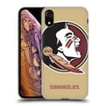 thumbnail image 1 of Head Case Designs Officially Licensed Florida State University FSU Florida State University Oversized Icon Soft Gel Case Compatible with Apple iPhone XR, 1 of 7