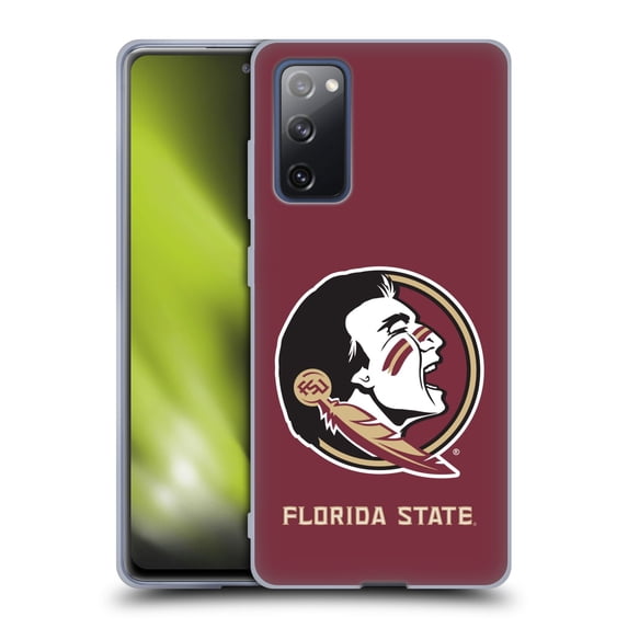 Head Case Designs Officially Licensed Florida State University FSU Florida State University Plain Soft Gel Case Compatible with Samsung Galaxy S20 FE / 5G