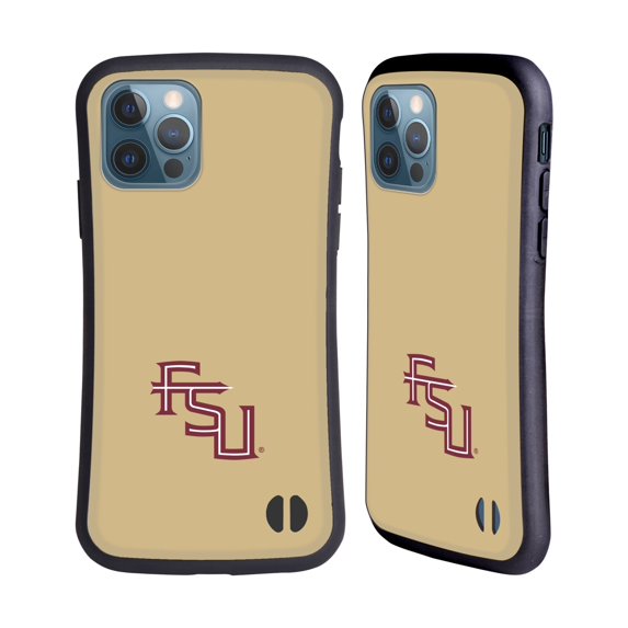 Head Case Designs Officially Licensed Florida State University FSU Florida State University Seminoles Hybrid Case Compatible with Apple iPhone 12 / iPhone 12 Pro