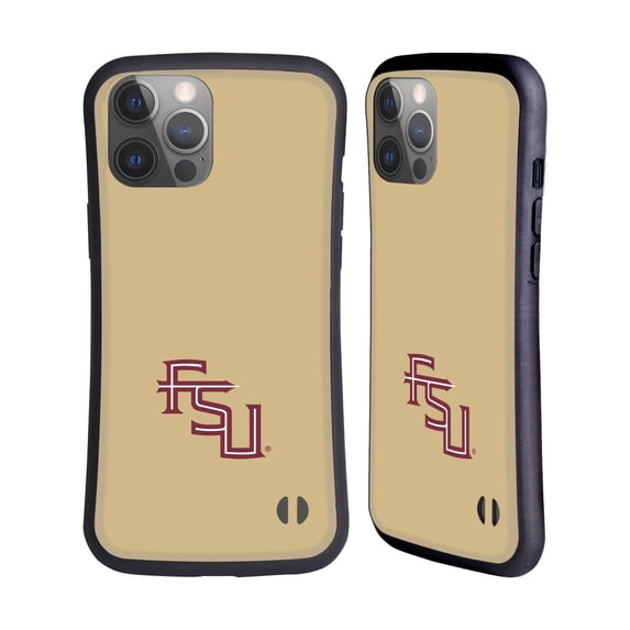 Head Case Designs Officially Licensed Florida State University FSU Florida State University Seminoles Hybrid Case Compatible with Apple iPhone 14 Pro Max