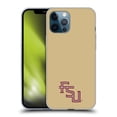 thumbnail image 1 of Head Case Designs Officially Licensed Florida State University FSU Florida State University Seminoles Soft Gel Case Compatible with Apple iPhone 12 Pro Max, 1 of 7