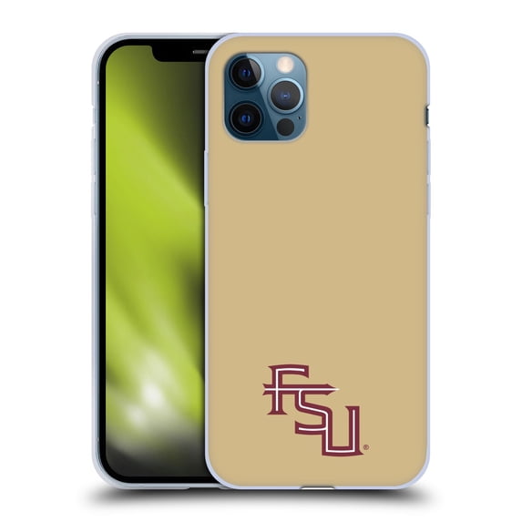 Head Case Designs Officially Licensed Florida State University FSU Florida State University Seminoles Soft Gel Case Compatible with Apple iPhone 12 / iPhone 12 Pro
