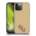 thumbnail image 1 of Head Case Designs Officially Licensed Florida State University FSU Florida State University Seminoles Soft Gel Case Compatible with Apple iPhone 14 Pro Max, 1 of 7