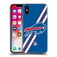 thumbnail image 1 of Head Case Designs NFL Buffalo Bills Logo Stripes Soft Gel Case for Apple iPhone X / iPhone XS, 1 of 7