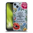 thumbnail image 1 of Head Case Designs Officially Licensed Frida Kahlo Art & Quotes Daring Adventure Soft Gel Case Compatible with Apple iPhone 14 Plus, 1 of 7