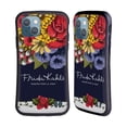 thumbnail image 1 of Head Case Designs Officially Licensed Frida Kahlo Red Florals Blooms Hybrid Case Compatible with Apple iPhone 13, 1 of 7