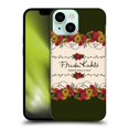 thumbnail image 1 of Head Case Designs Officially Licensed Frida Kahlo Red Florals Border Hard Back Case Compatible with Apple iPhone 13 Mini, 1 of 7