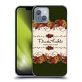 thumbnail image 1 of Head Case Designs Officially Licensed Frida Kahlo Red Florals Border Soft Gel Case Compatible with Apple iPhone 14, 1 of 7