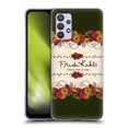 thumbnail image 1 of Head Case Designs Officially Licensed Frida Kahlo Red Florals Border Soft Gel Case Compatible with Samsung Galaxy A32 5G / M32 5G (2021), 1 of 7