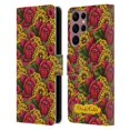 thumbnail image 1 of Head Case Designs Officially Licensed Frida Kahlo Red Florals Pattern Leather Book Wallet Case Cover Compatible with Samsung Galaxy S22 Ultra 5G, 1 of 6