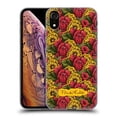 thumbnail image 1 of Head Case Designs Officially Licensed Frida Kahlo Red Florals Pattern Soft Gel Case Compatible with Apple iPhone XR, 1 of 7