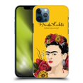 thumbnail image 1 of Head Case Designs Officially Licensed Frida Kahlo Red Florals Portrait Hard Back Case Compatible with Apple iPhone 12 / iPhone 12 Pro, 1 of 7