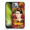 thumbnail image 1 of Head Case Designs Officially Licensed Frida Kahlo Red Florals Portrait Pattern Hard Back Case Compatible with Apple iPhone 14, 1 of 7