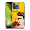 thumbnail image 1 of Head Case Designs Officially Licensed Frida Kahlo Red Florals Portrait Soft Gel Case Compatible with Apple iPhone 13 Pro, 1 of 7