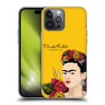 thumbnail image 1 of Head Case Designs Officially Licensed Frida Kahlo Red Florals Portrait Soft Gel Case Compatible with Apple iPhone 14 Pro Max, 1 of 7