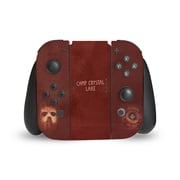Head Case Designs Officially Licensed Friday the 13th 2009 Graphics Camp Crystal Lake Vinyl Sticker Skin Decal Cover Compatible with Nintendo Switch Joy Controller