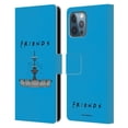 thumbnail image 1 of Head Case Designs Officially Licensed Friends TV Show Iconic Fountain Leather Book Wallet Case Cover Compatible with Apple iPhone 12 Pro Max, 1 of 6