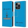 thumbnail image 1 of Head Case Designs Officially Licensed Friends TV Show Iconic Fountain Leather Book Wallet Case Cover Compatible with Apple iPhone 14 Pro, 1 of 6