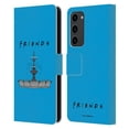 thumbnail image 1 of Head Case Designs Officially Licensed Friends TV Show Iconic Fountain Leather Book Wallet Case Cover Compatible with Samsung Galaxy S23+ 5G, 1 of 6