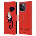 thumbnail image 1 of Head Case Designs Officially Licensed Friends TV Show Iconic Marcel The Monkey Leather Book Wallet Case Cover Compatible with Apple iPhone 15 Pro, 1 of 6