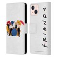 thumbnail image 1 of Head Case Designs Officially Licensed Friends TV Show Key Art Logo Opening Sequence Leather Book Wallet Case Cover Compatible with Apple iPhone 13, 1 of 6