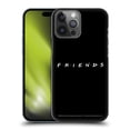 thumbnail image 1 of Head Case Designs Officially Licensed Friends TV Show Logos Black Hard Back Case Compatible with Apple iPhone 14 Pro Max, 1 of 7