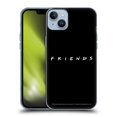 thumbnail image 1 of Head Case Designs Officially Licensed Friends TV Show Logos Black Soft Gel Case Compatible with Apple iPhone 14 Plus, 1 of 7