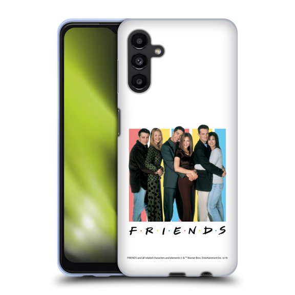 Head Case Designs Officially Licensed Friends TV Show Logos Cast Soft Gel Case Compatible with Samsung Galaxy A13 5G (2021)