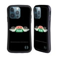 thumbnail image 1 of Head Case Designs Officially Licensed Friends TV Show Logos Central Perk Hybrid Case Compatible with Apple iPhone 13 Pro, 1 of 7