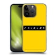 thumbnail image 1 of Head Case Designs Officially Licensed Friends TV Show Logos Pattern Hard Back Case Compatible with Apple iPhone 15 Pro, 1 of 7