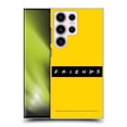 thumbnail image 1 of Head Case Designs Officially Licensed Friends TV Show Logos Pattern Hard Back Case Compatible with Samsung Galaxy S23 Ultra 5G, 1 of 7