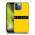 thumbnail image 1 of Head Case Designs Officially Licensed Friends TV Show Logos Pattern Soft Gel Case Compatible with Apple iPhone 13 Pro Max, 1 of 7