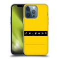 thumbnail image 1 of Head Case Designs Officially Licensed Friends TV Show Logos Pattern Soft Gel Case Compatible with Apple iPhone 13 Pro, 1 of 7