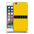 thumbnail image 1 of Head Case Designs Officially Licensed Friends TV Show Logos Pattern Soft Gel Case Compatible with Apple iPhone 6 / iPhone 6s, 1 of 7